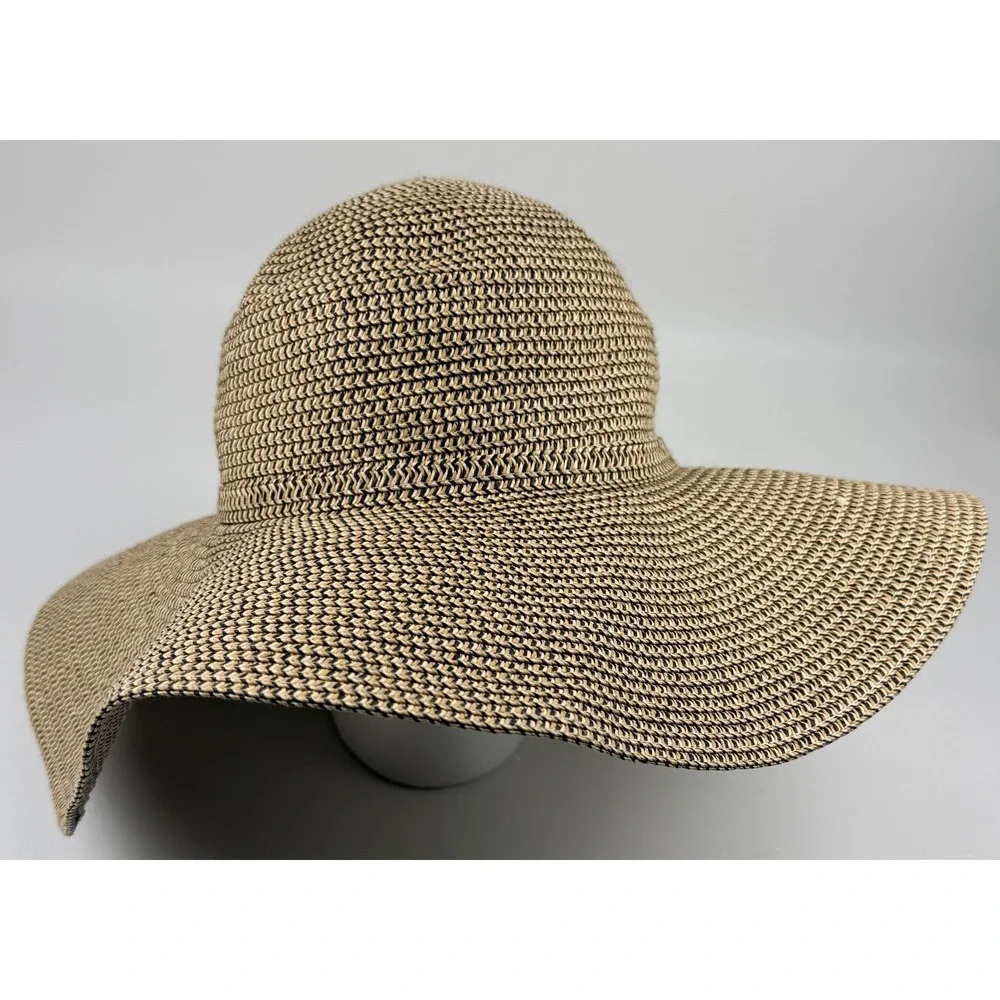 David and Young Woven Wide Brim Packable Sun Hat One Size